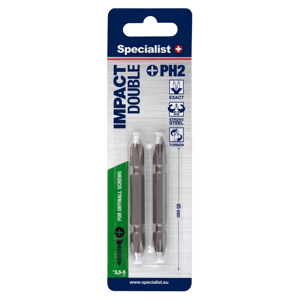 SPECIALIST+ antgalis PH2/PH2, 65mm, 2 vnt. - Image 3