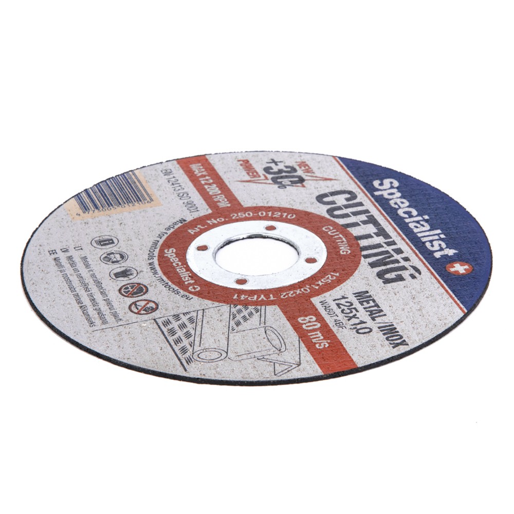 SPECIALIST+ metalo pj.diskas CUTTING, 125x1x22 mm - Image 6