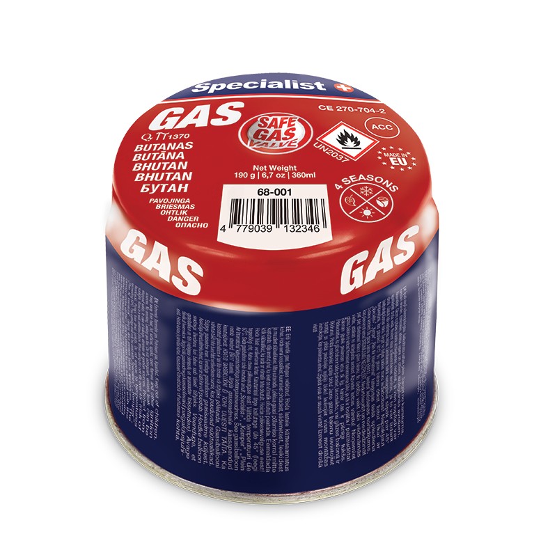 SPECIALIST+ butano dujos, 190g