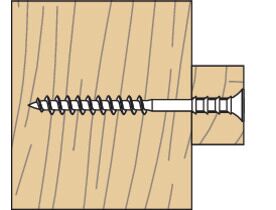 FISCHER regul. medsraigtis JUSS 6 x145 100 vnt. - Image 6