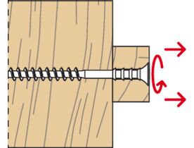 FISCHER regul. medsraigtis JUSS 6 x145 100 vnt. - Image 7