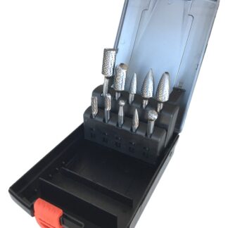 Rhodius frezų rinkinys metalui 10 vnt.