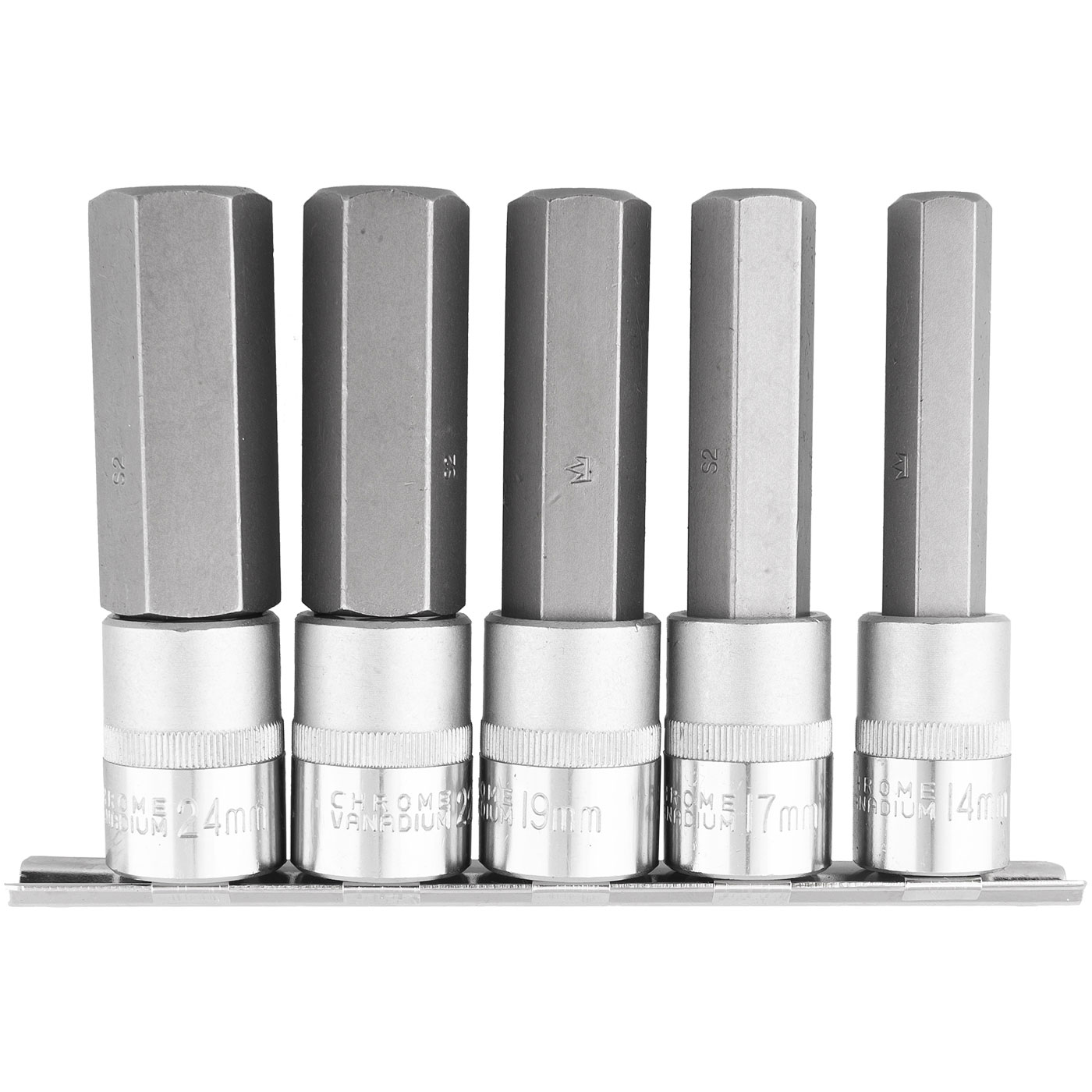 Hex tipo 1/2 galvučių rinkinys H14-H24, Richmann, 5 vnt. - Image 2