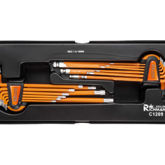 L formos raktų rinkinys S2, 18 vnt.