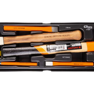 Plaktukų ir kaltų rinkinys 5 vnt.