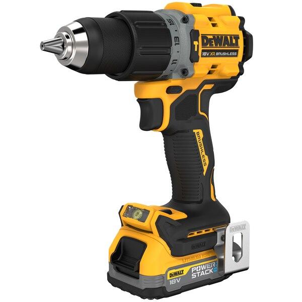 Smūginis suktuvas/gręžtuvas DeWalt DCD805E2T; 18V 2x1,7Ah - Image 2