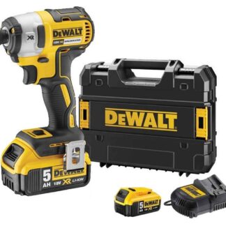 Smūginis suktuvas DeWalt DCF887P2-QW; 18V 2x5,0Ah