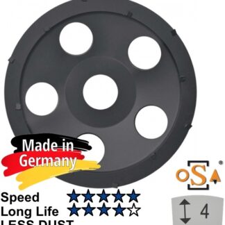 Deim. šlif. lėk. „SAMEDIA" PCD 125x22 mm