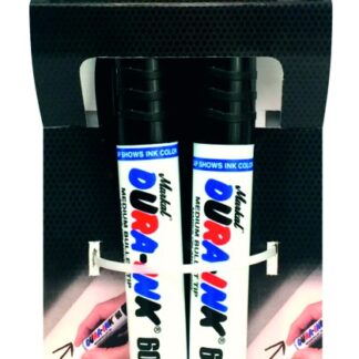 Žymekliai „Dura-Ink 60“, juodi, 2 vnt.