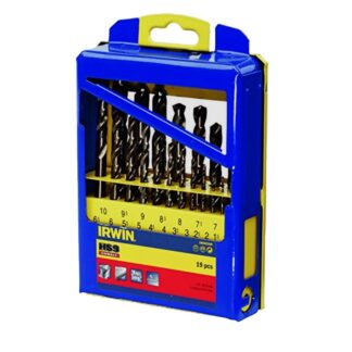 Grąžtų rinkinys HSS Cobalt 1-10 mm 19 vnt