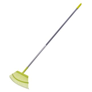 Vėduoklinis metalinis grėblys