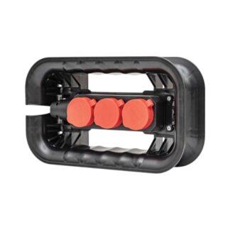 Priedas kabeliams su elektros lizdais, Qbrick