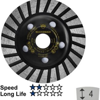 Deim. šlif.lėkšt. „SAMEDIA" STS125x22 mm