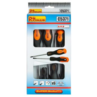 Plokšč. atsuktuvų rink. 6 vnt.