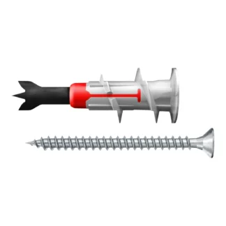 Kaiščiai gipso kart. DUOBLADE su medvaržčiais, FISCHER, 20 vnt.