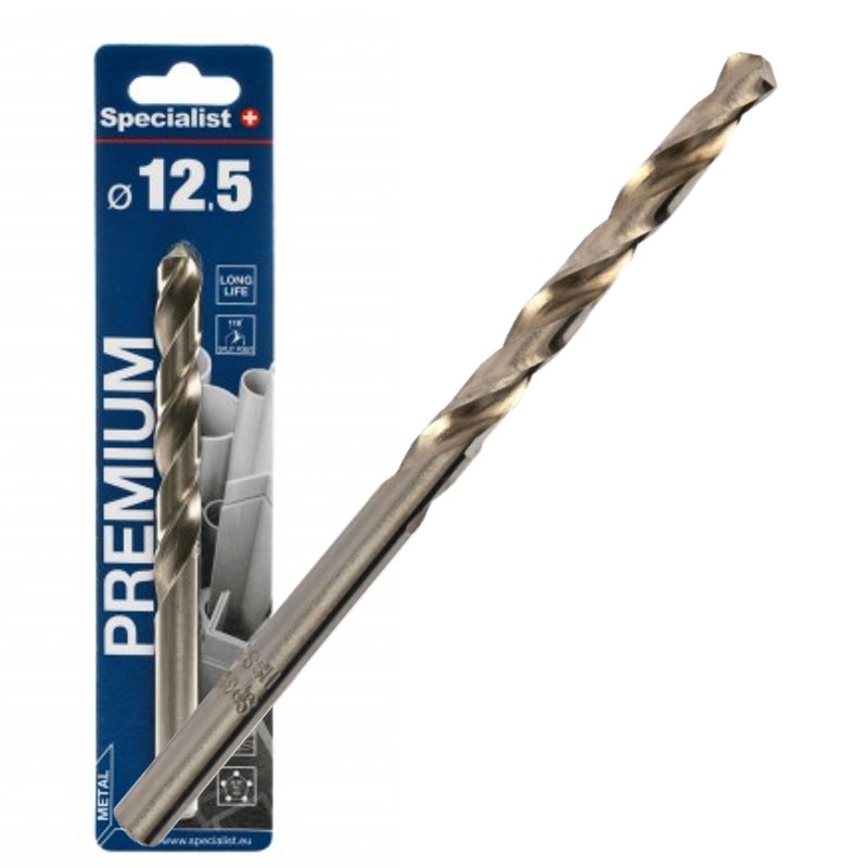 SPECIALIST+ metalo grąžtas BASIC, 12.5 mm