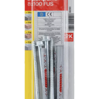 DuoXpand kaištis su varžtu 8x100 FUS, 4 vnt.