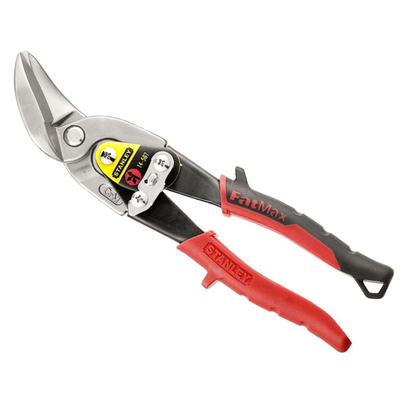 Kairin. žirklės metalui „Stanley" OFF SET SNIPS - Image 2