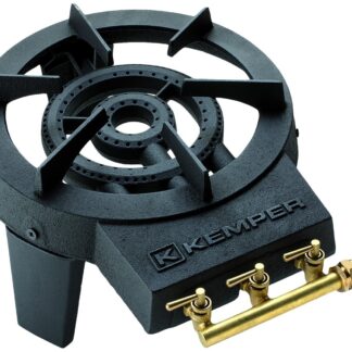 Viryklė „KEMPER" su 3 reguliatoriais