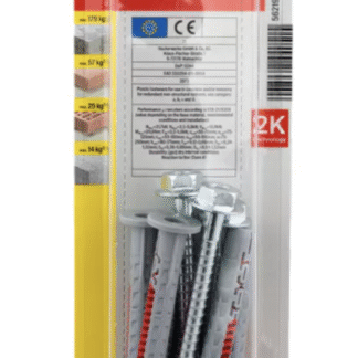 DuoXpand kaištis su varžtu 10x80 FUS, 4 vnt.