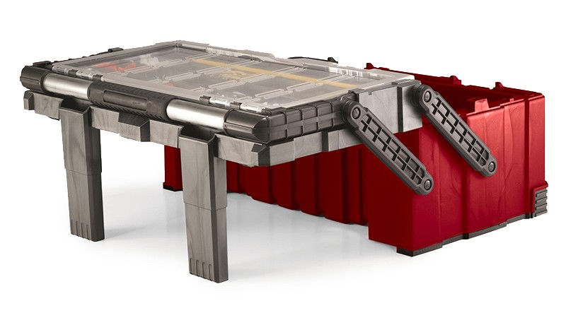 Dvipakopė smulk. dėtuvė 18" Keter CANTILEVER - Image 3