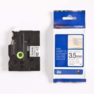 Juostelė, juoda ant balto, 3,5 mm