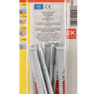 DuoXpand kaištis su varžtu 10x100 T, 4 vnt.