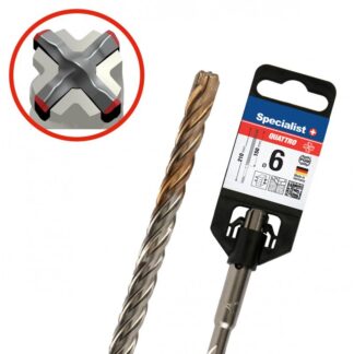 SPECIALIST+ keturg. grąžtas QUATTRO, 6/150x210 mm