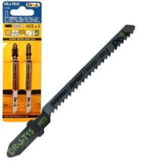 Siaurapj. med. „DREL" T15/2 T119BO 2 vnt.