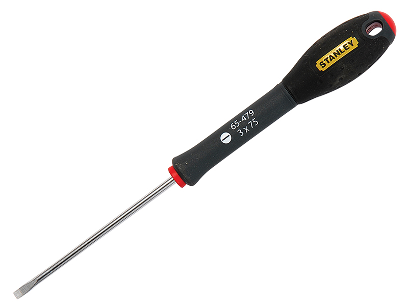 Atsuktuvas Stanley Fatmax plokščias 3x75 mm (su blisteriu)