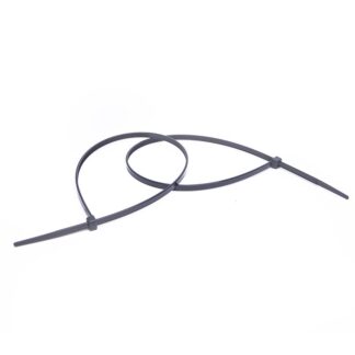 SPECIALIST+ nailon. dirželis, juodas, 4.6x370 mm, 100 vnt.