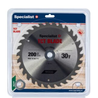 SPECIALIST+ pjovimo diskas, 200x30Tx32/30/20/16 mm