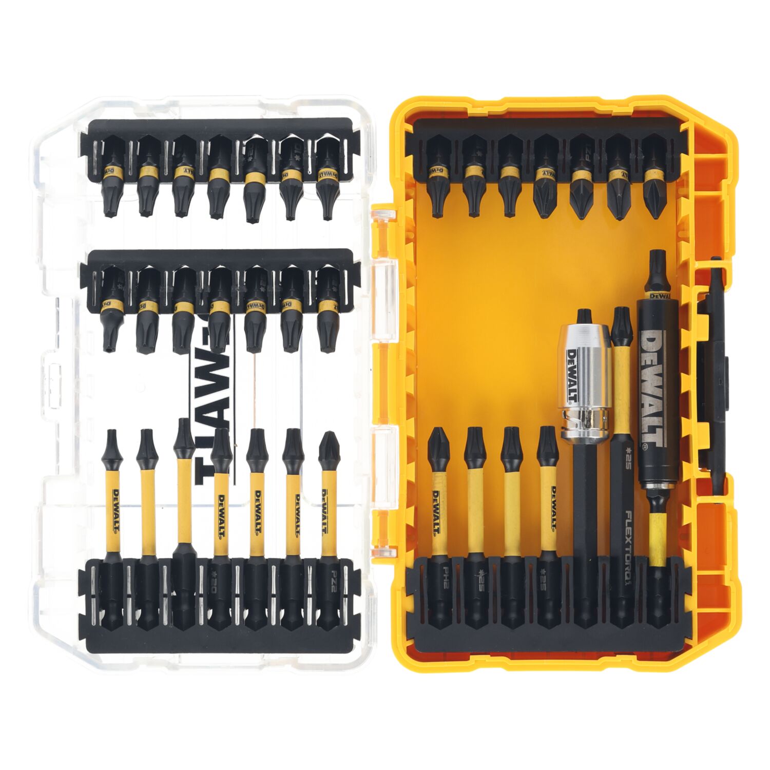 Smūginių antgalių rinkinys Flextorq, DeWALT, 37 vnt. - Image 4