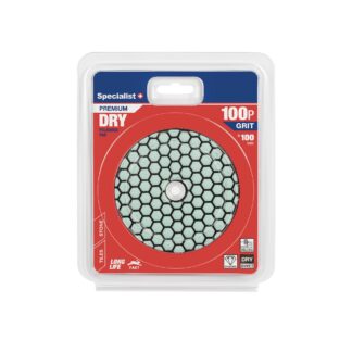 SPECIALIST+ deimant. Šlifavimo lap., universalus, 100 mm, 100P