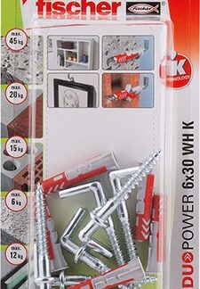 Dvikomp. kaiš. su L kab. 6x30 mm, 6 vnt.