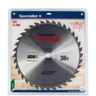 SPECIALIST+ pjovimo diskas, 400x36Tx32/30 mm