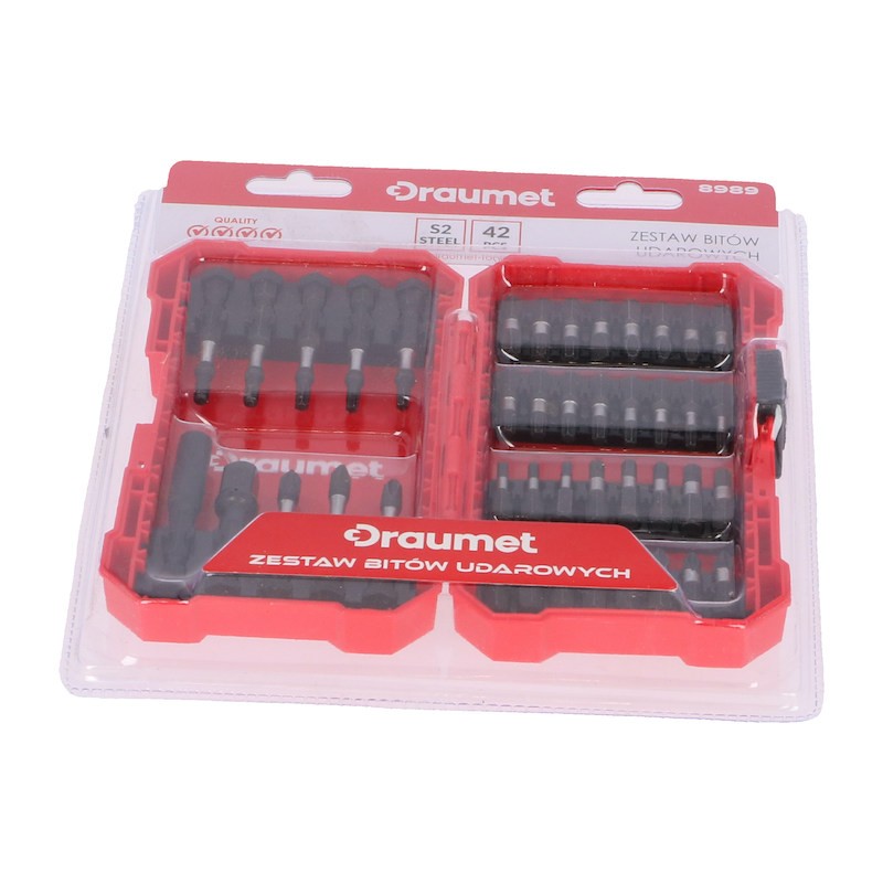 Sukimo antgalių rinkinys „Draumet" 42 vnt. - Image 3