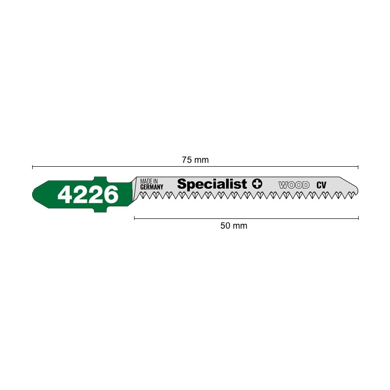 SPECIALIST+ pjūklelis 4226 (T101AO), 2 vnt. - Image 4