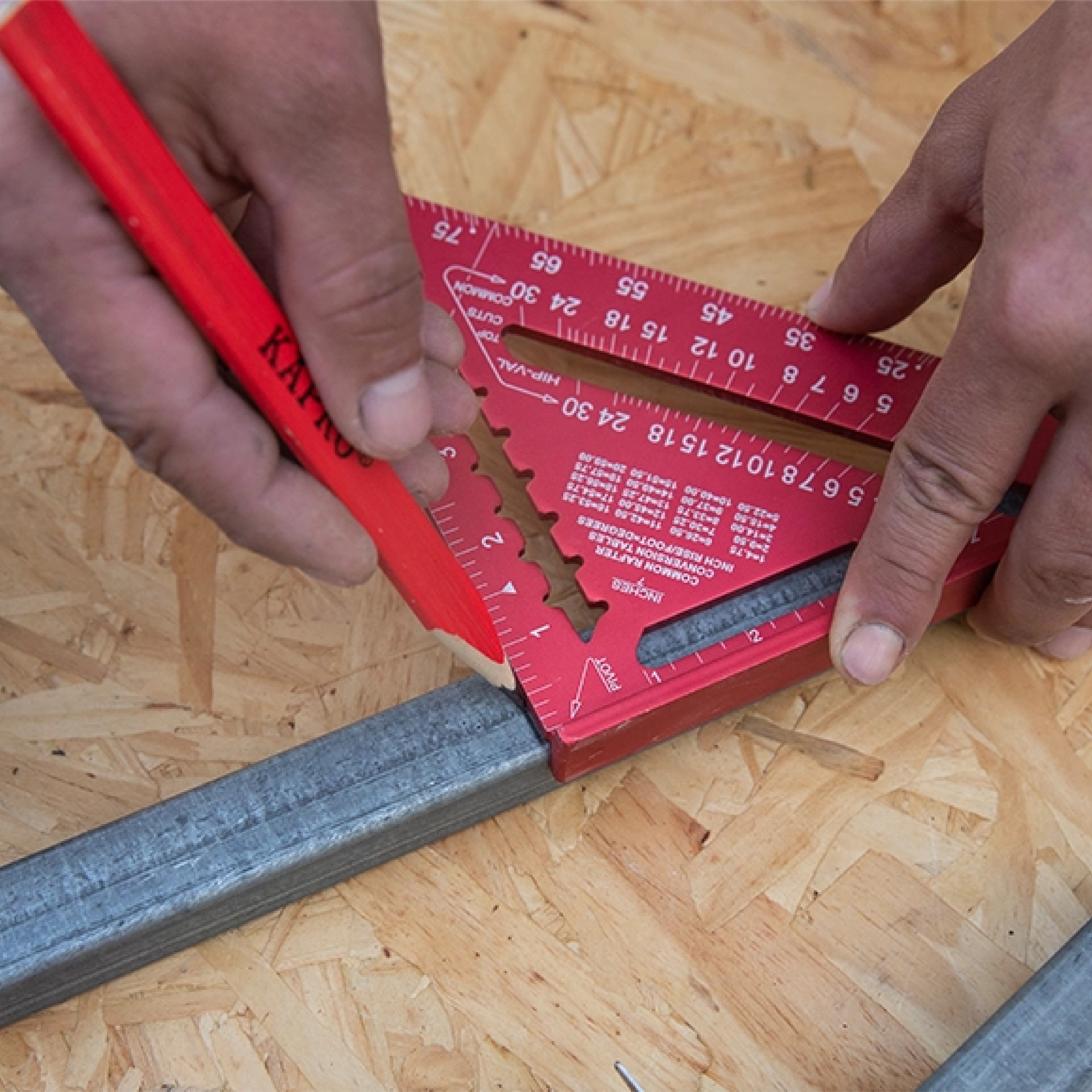 Aliuminis trikampis Kapro 446 180 mm. - Image 3