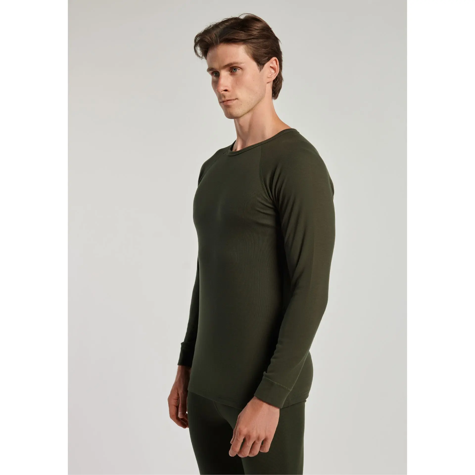 Termo marškinėliai, Chaki spalvos, XL dydis. NJORDWEAR - Image 2