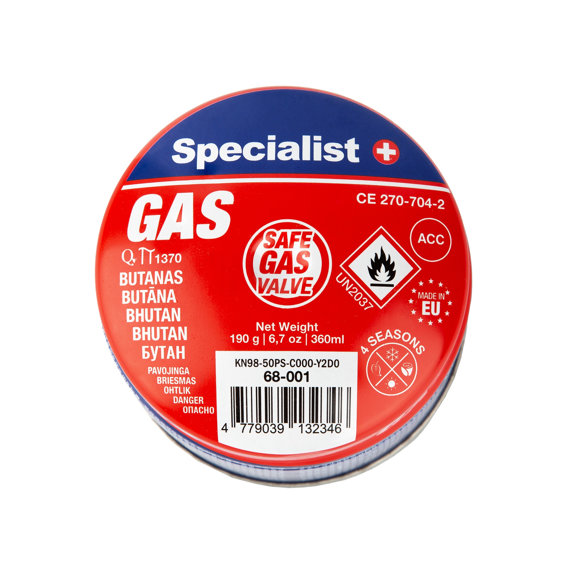 SPECIALIST+ butano dujos, 190g - Image 6