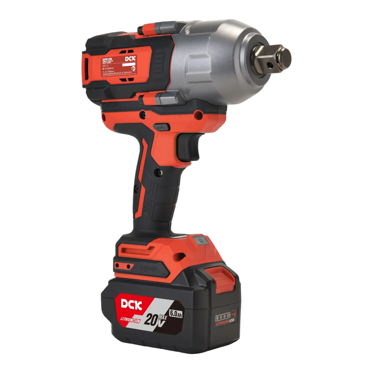 Akumuliatorinis bešepetėlinis smūginis veržliasukis 1288 Nm. 3/4, 20V, KDPB1288Z, DCK (be baterijos ir įkroviklio) - Image 3