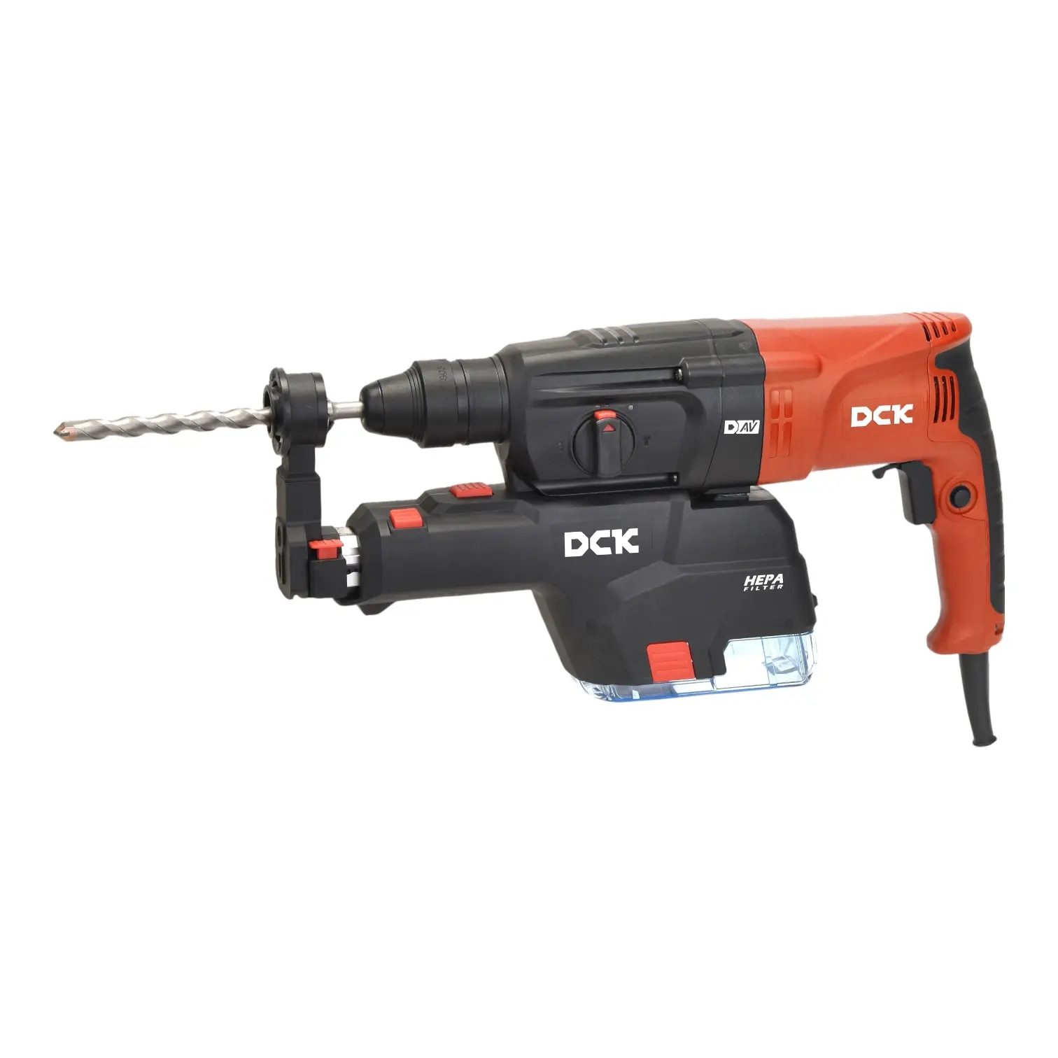 Elektrinis perforatorius su nusiurbimu SDS+ 2,8J, 800W, KZC05-26XC, DCK - Image 2