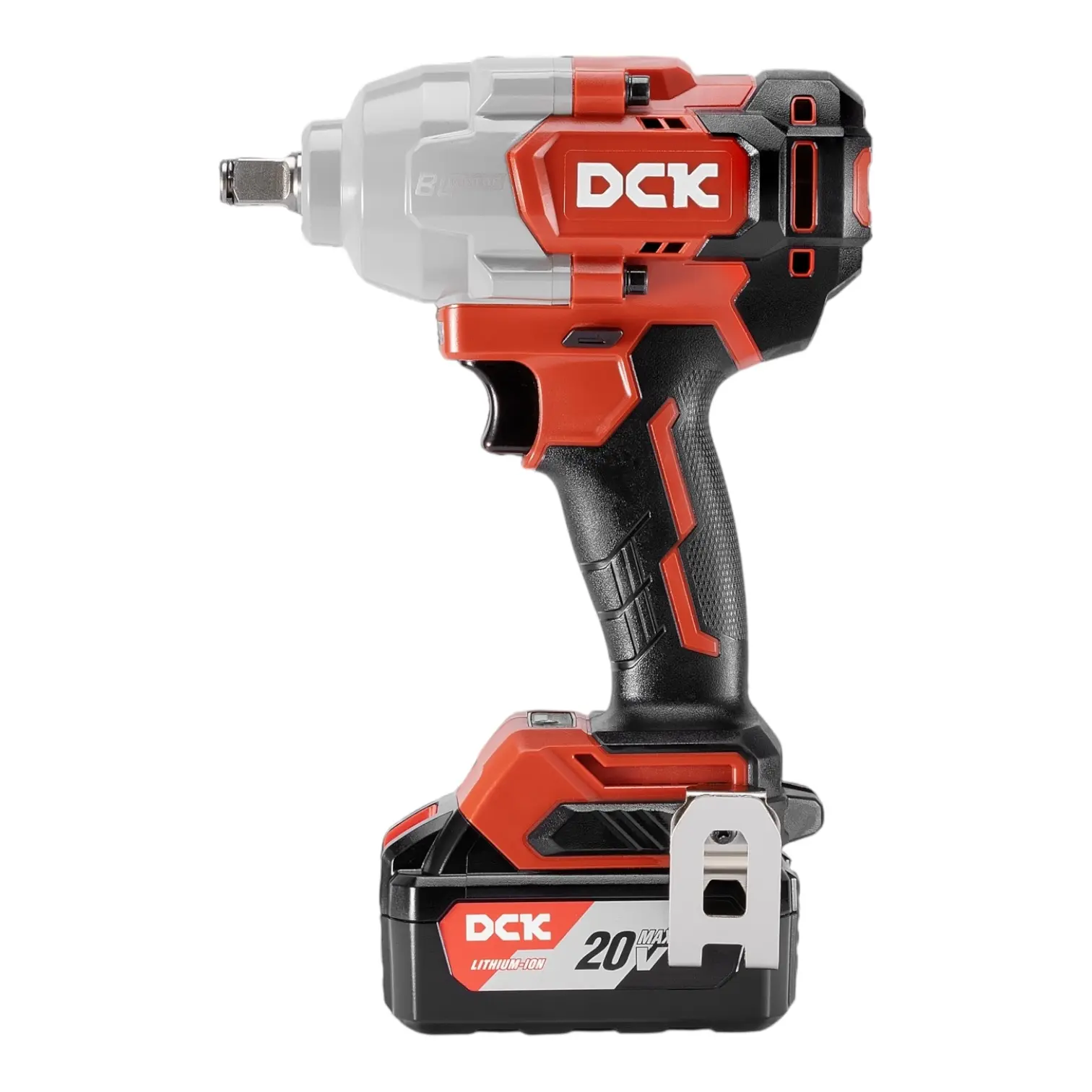 Akumuliatorinis bešepetėlinis smūginis veržliasukis 698 Nm. 1/2, 20V, KDPB698FK, DCK (2x5,0Ah akumuliatorius, įkroviklis)