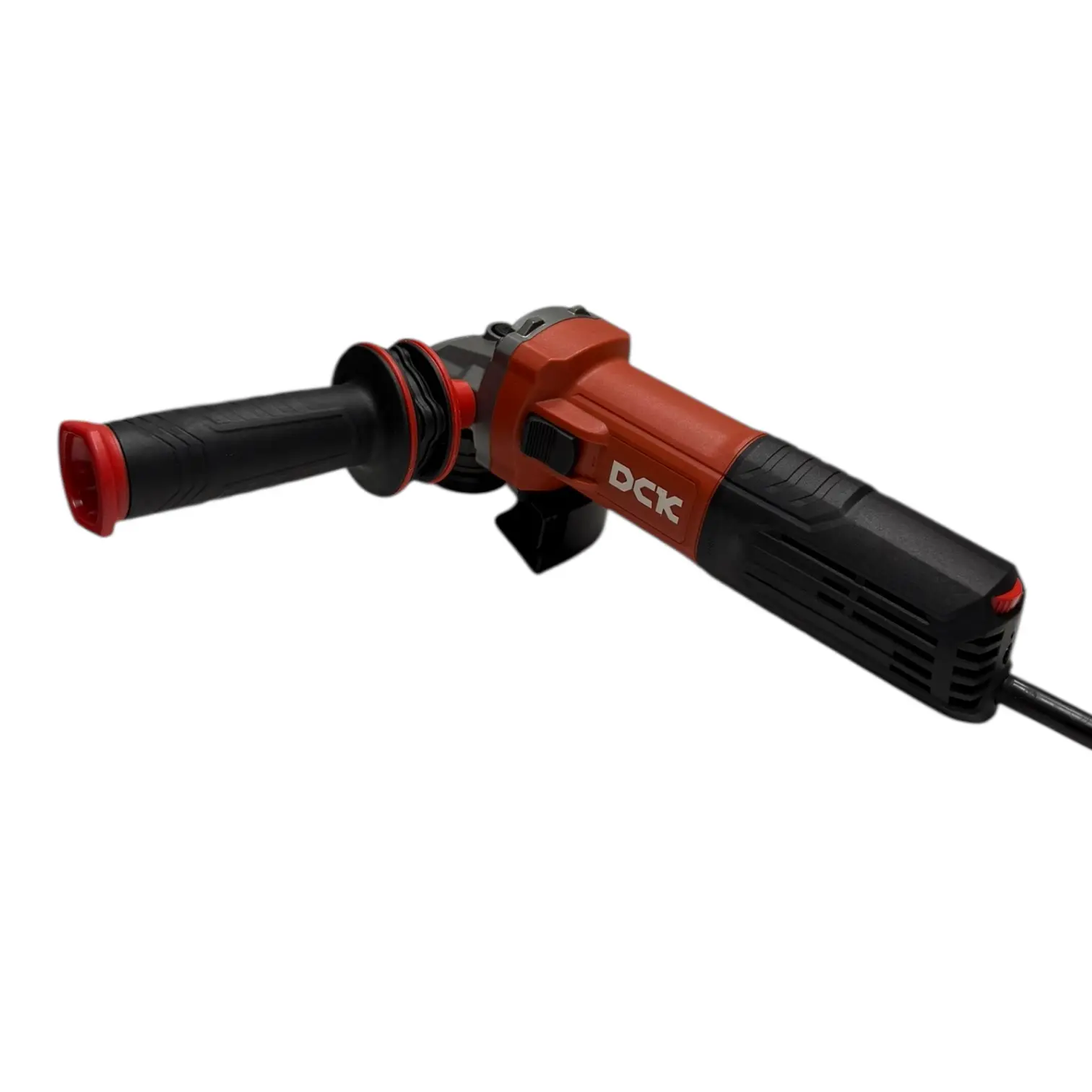 Elektrinis kampinis šlifuoklis reguliuojamomis apsukomis 125mm, 1400W, KAG1400-125E, DCK - Image 4