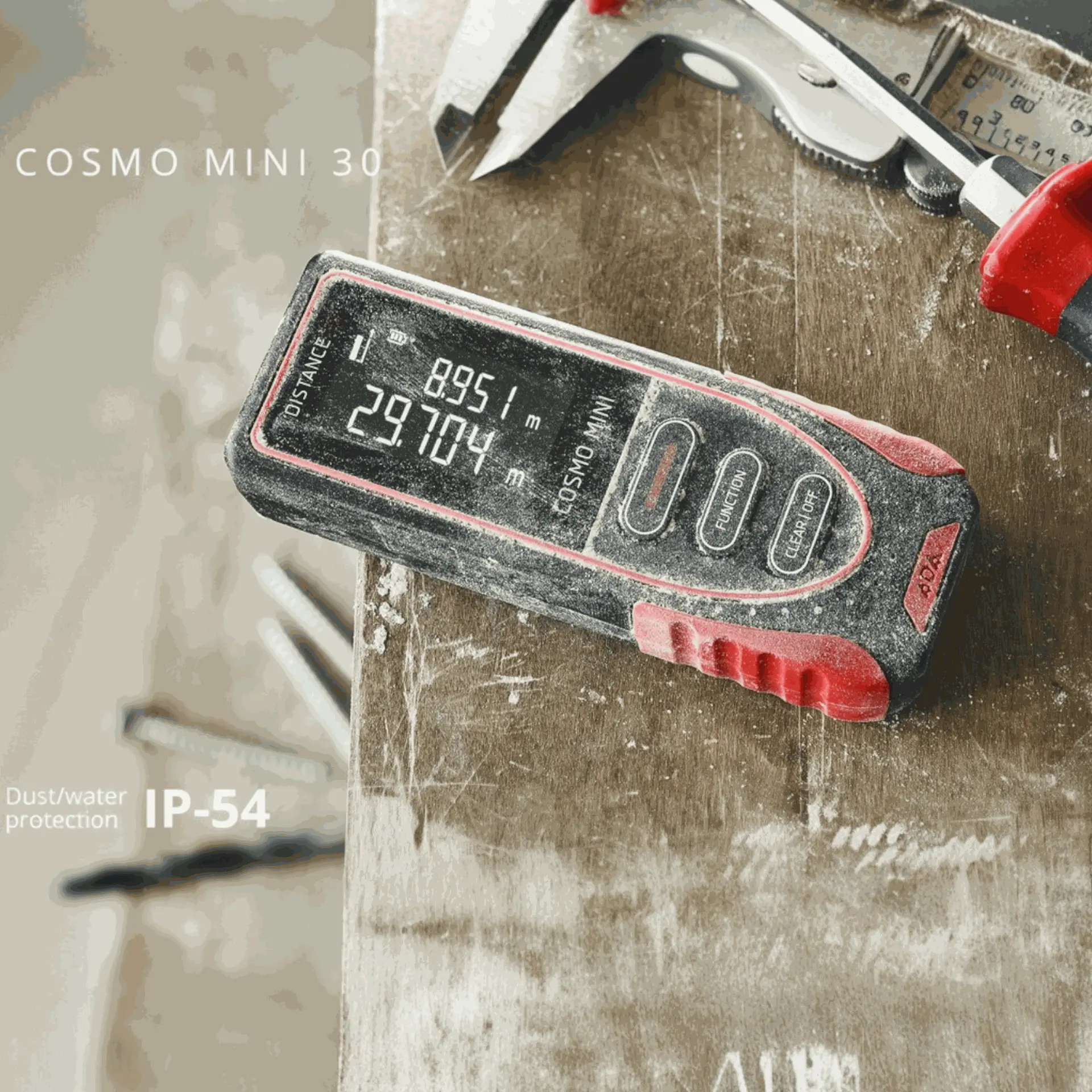 Lazerinis atstumo matuoklis COSMO MINI, 30 m. ADA Instruments