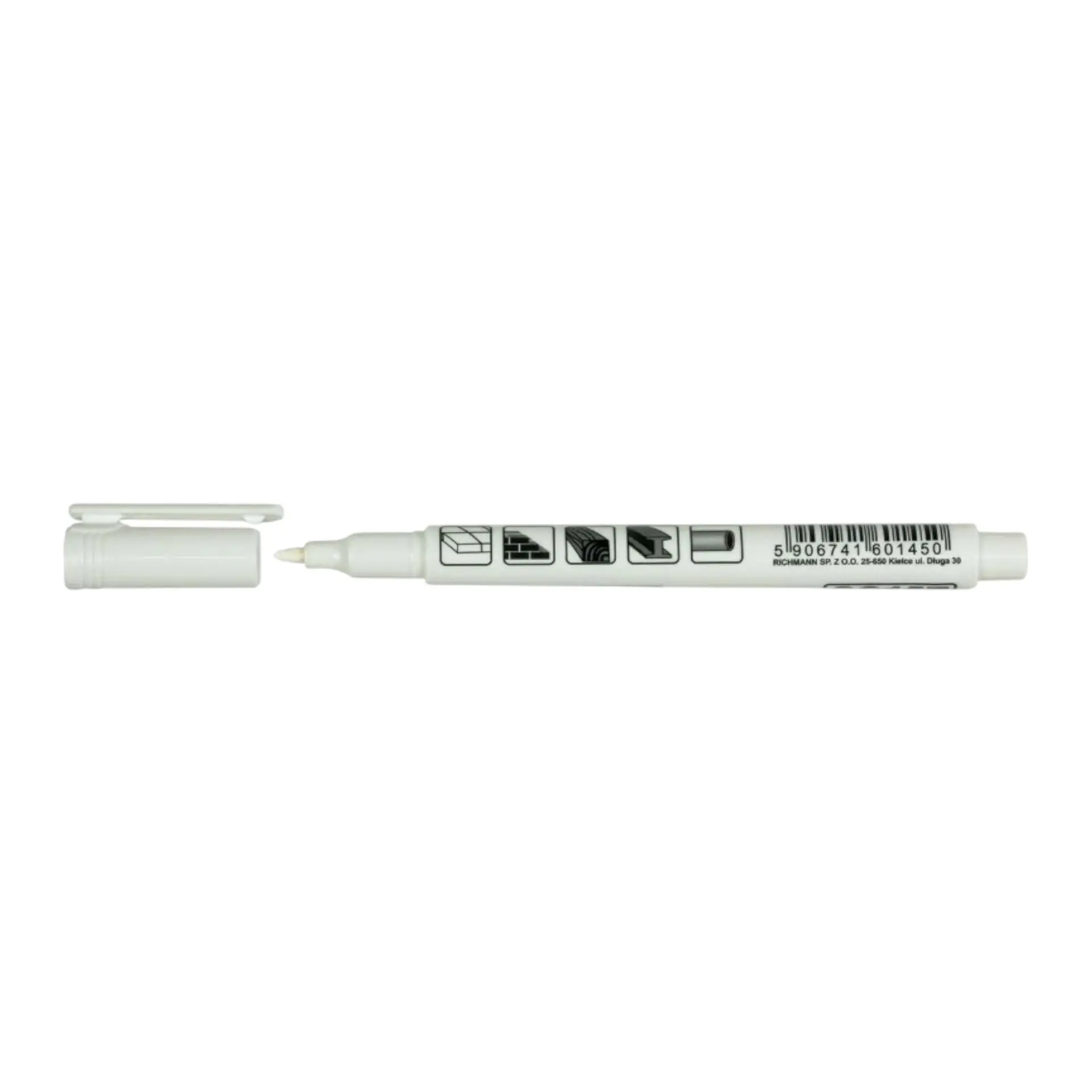 Baltas markeris 1mm, RICHMANN - Image 2